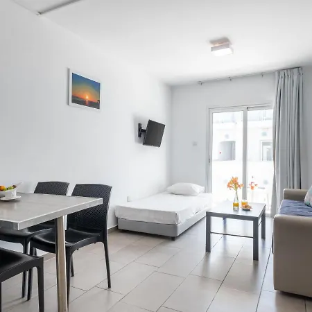 Bright, Charming, And Well-Planned Vacation Flat For A Small Family All Yours Agia Napa
